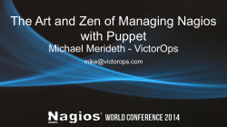 The Art and Zen of Managing Nagios with Puppet
