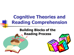 Cognitive Theories and Reading Comprehension Building Blocks of the Reading Process