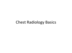 Chest Radiology Basics