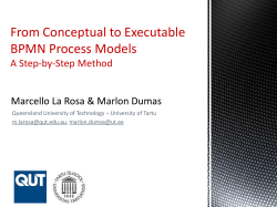 From Conceptual to Executable BPMN Process Models A Step-by-Step Method