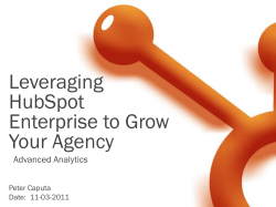 Leveraging HubSpot Enterprise to Grow Your Agency