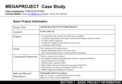 MEGAPROJECT  Case Study Basic Project Information Project Title Location