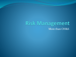 Risk Management Powerpointx