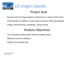 US Virgin Islands Project Goal