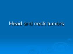 Head and neck tumors