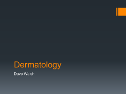 Dermatology Dave Walsh