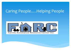 Caring People&hellip;.Helping People