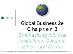 Global Business 2e C ha p t e r  3