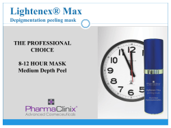 Lightenex® Max THE PROFESSIONAL CHOICE 8-12 HOUR MASK