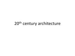 20 century architecture th