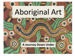 Aboriginal Art A Journey Down Under