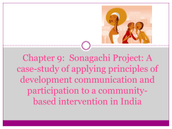 Chapter 9:  Sonagachi Project: A case-study of applying principles of