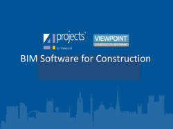 BIM Software for Construction