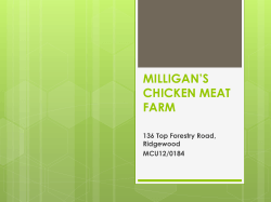 MILLIGAN’S CHICKEN MEAT FARM 136 Top Forestry Road,