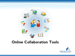 Online Collaboration Tools
