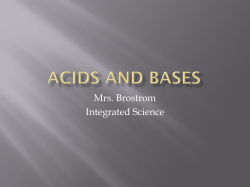 Mrs. Brostrom Integrated Science