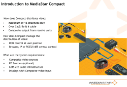 Introduction to MediaStar Compact