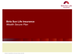 Birla Sun Life Insurance Wealth Secure Plan 1
