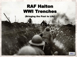 RAF Halton WWI Trenches (Bringing the Past to Life)