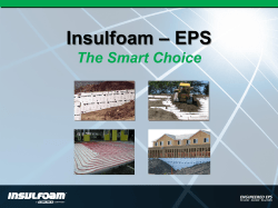 – EPS Insulfoam The Smart Choice