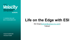 Life on the Edge with ESI Kit Chan( ) Yahoo!