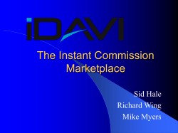 The Instant Commission Marketplace Sid Hale Richard Wing