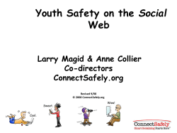 Social Web Larry Magid &amp; Anne Collier Co-directors