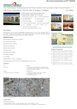 2 Bedroom Apartment / Flat for sale in Zirakpur, Zirakpur Pictures