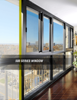500 SERIES WINDOW