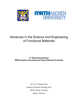 Advances in the Science and Engineering of Functional Materials 3
