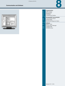8 Communication and Software