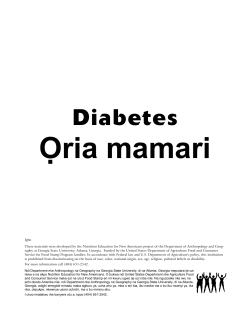 Ọria mamari Diabetes