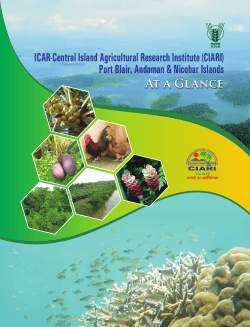 ICAR-Central Island Agricultural Research Institute (CIARI)