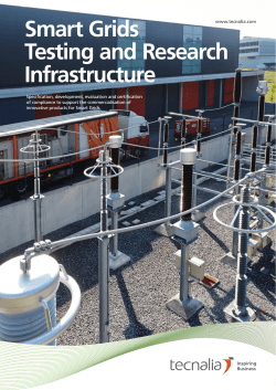 Smart Grids Testing and Research Infrastructure