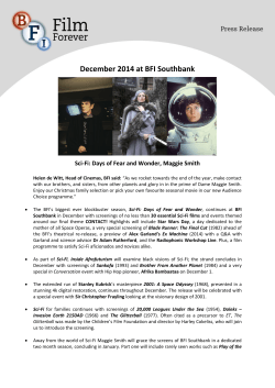 December 2014 at BFI Southbank