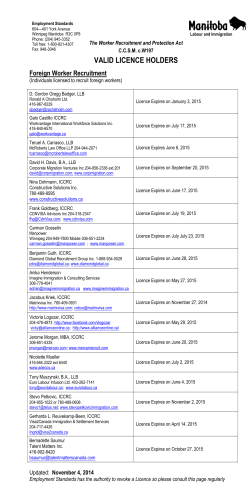 Foreign Worker Recruitment