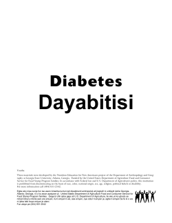 Dayabitisi Diabetes