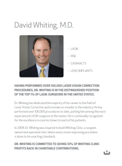 David Whiting, M.D.
