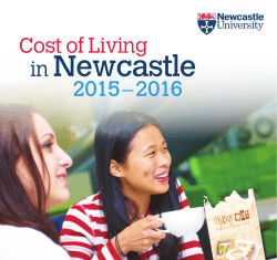 Newcastle Cost of Living in 2015 – 2016