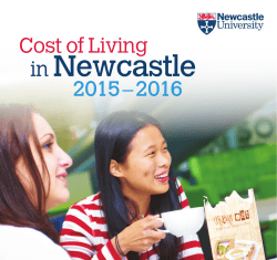 Newcastle Cost of Living in 2015 &ndash; 2016