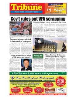 Gov’t rules out VFA scrapping