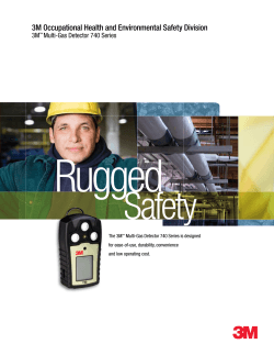 Rugged Safety 3M Occupational Health and Environmental Safety Division 3M