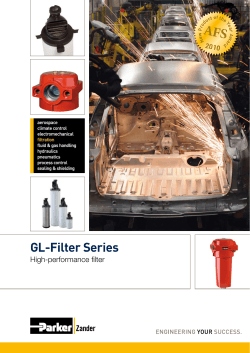 AFS GL-Filter Series High-performance filter 2010