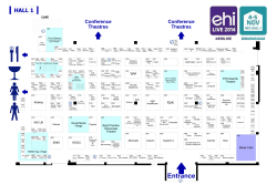 HALL 1 Conference Theatres TPP