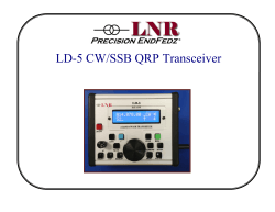 LD-5 CW/SSB QRP Transceiver