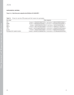 e table S1. Supplemental material Yang et al.,