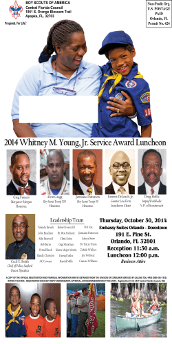 2014 Whitney M. Young, Jr. Service Award Luncheon