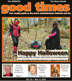 times good Happy Halloween Look inside for events and trick-or-treating times