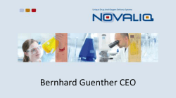 Bernhard!Guenther!CEO! !