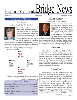 Bridge News  Southern California